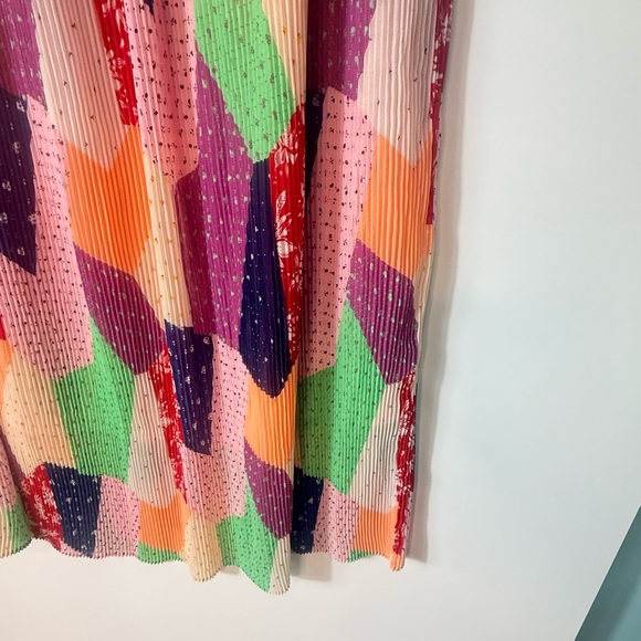 #635 & Other Stories Floral Patchwork Skirt size 6 - Picture 5 of 13